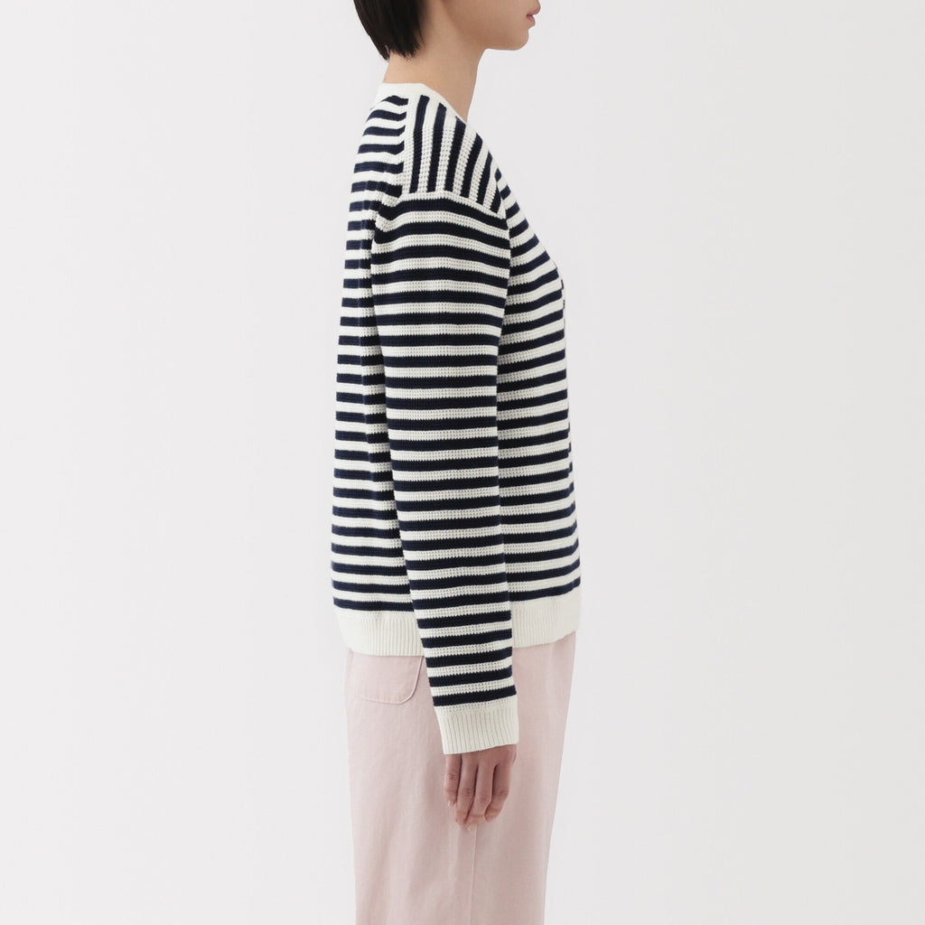 Women's Washable Waffle Knit Crewneck Sweater