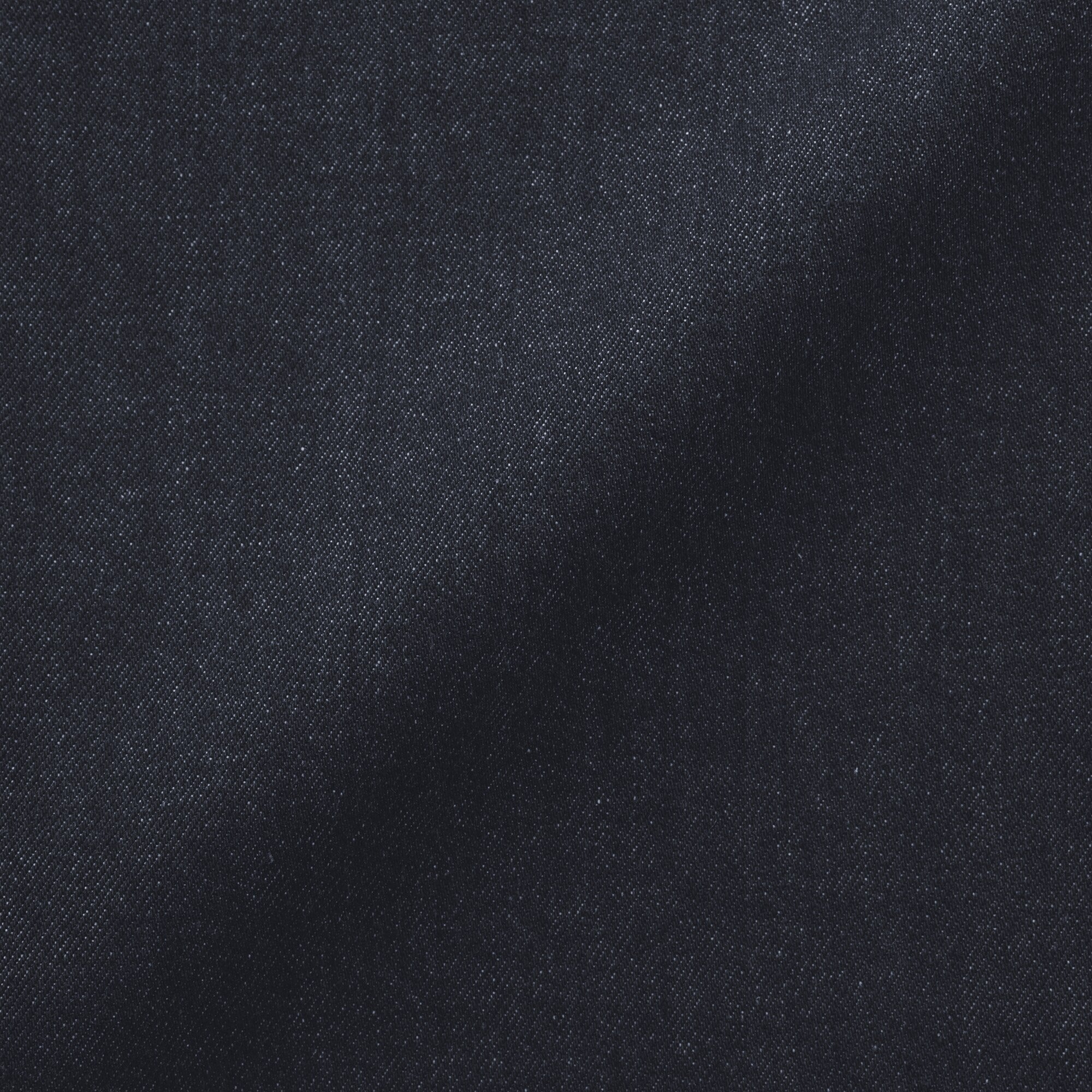 Kapok Blend Denim Wide Tapered Pants