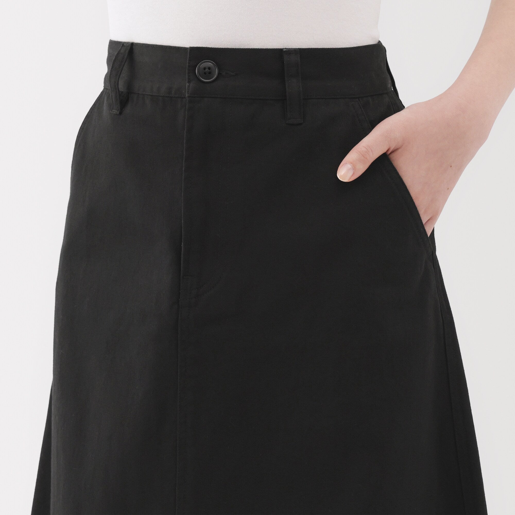 Women's Chino A-Line Skirt