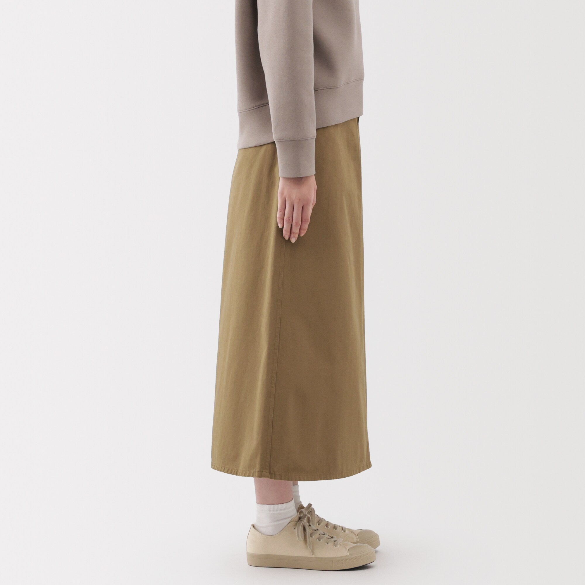 Women's Chino A-Line Skirt