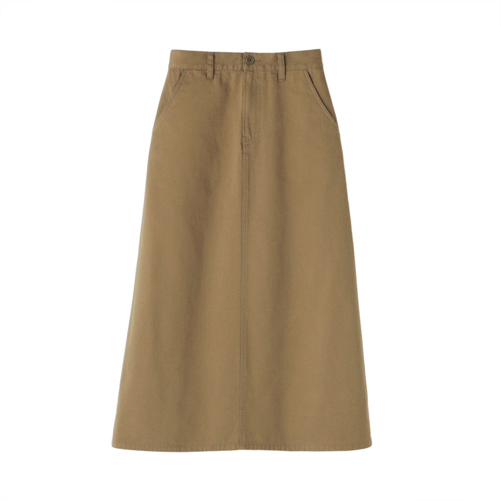 Women's Chino A-Line Skirt
