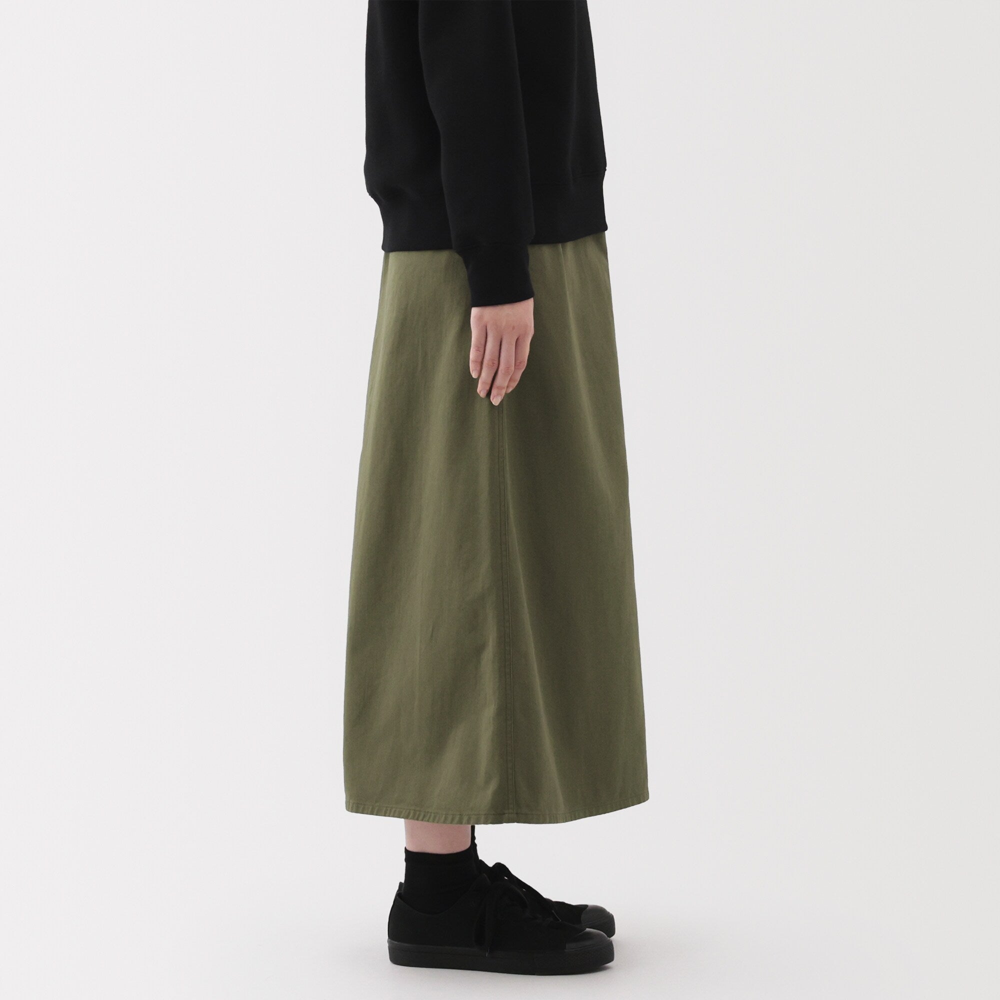 Women's Chino A-Line Skirt