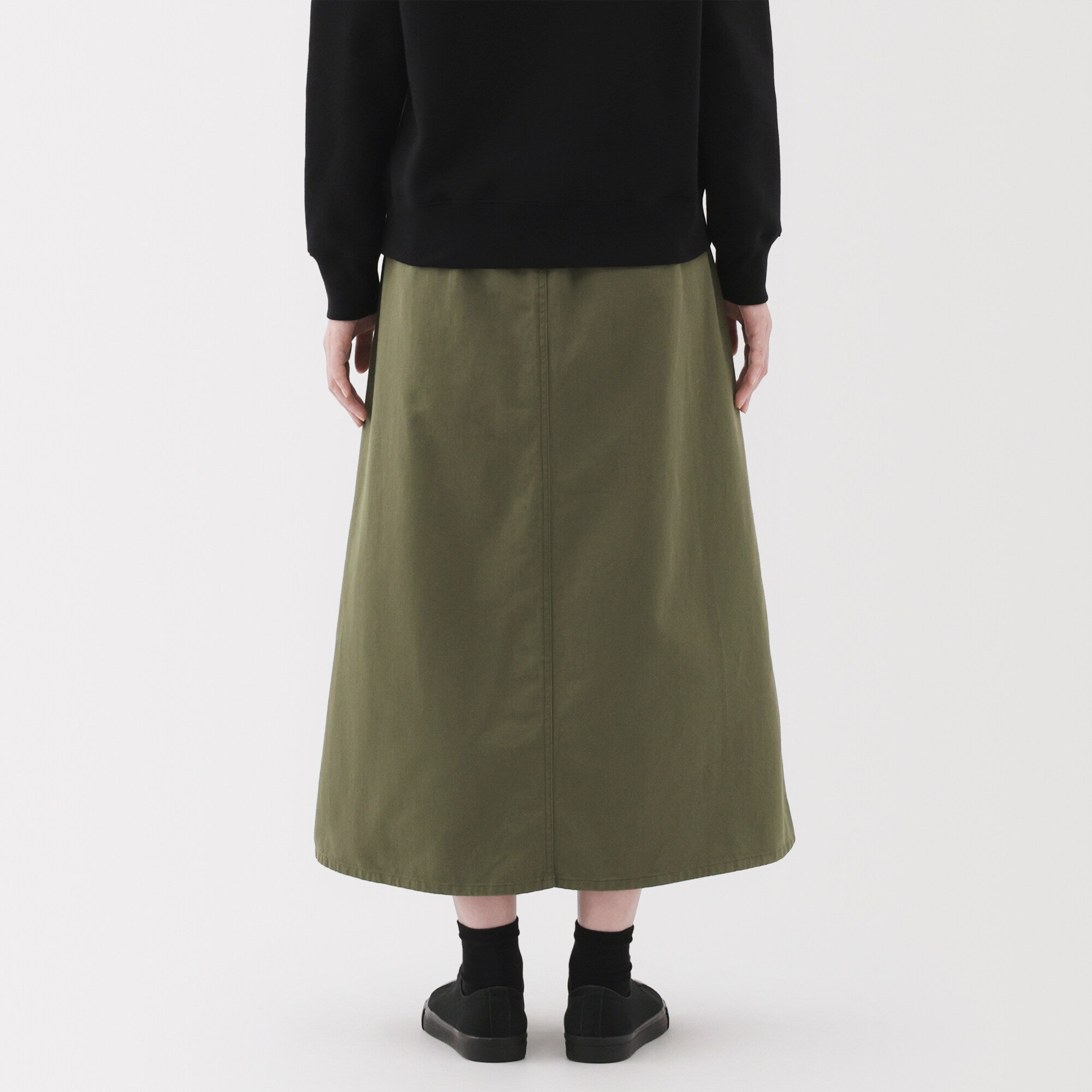 Women's Chino A-Line Skirt