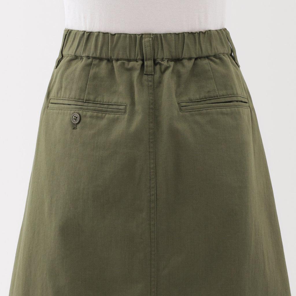 Women's Chino A-Line Skirt