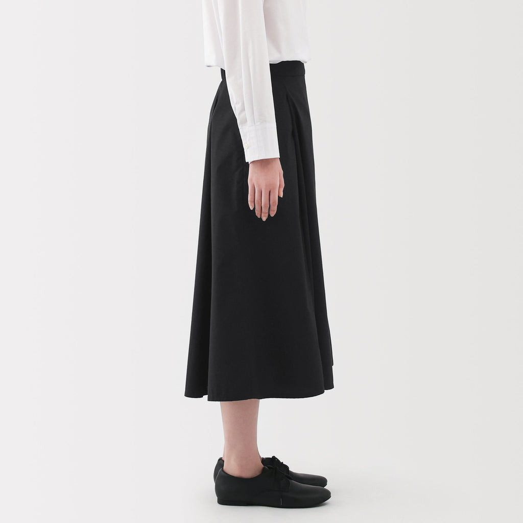 Women's Broadcloth Flared Skirt
