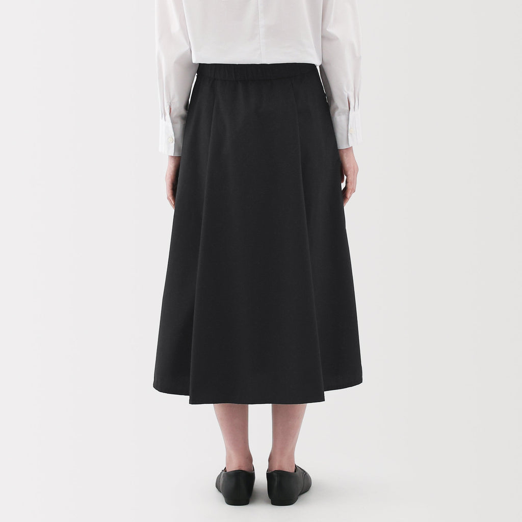 Women's Broadcloth Flared Skirt