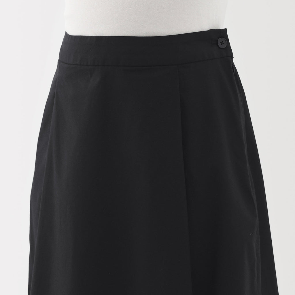 Women's Broadcloth Flared Skirt