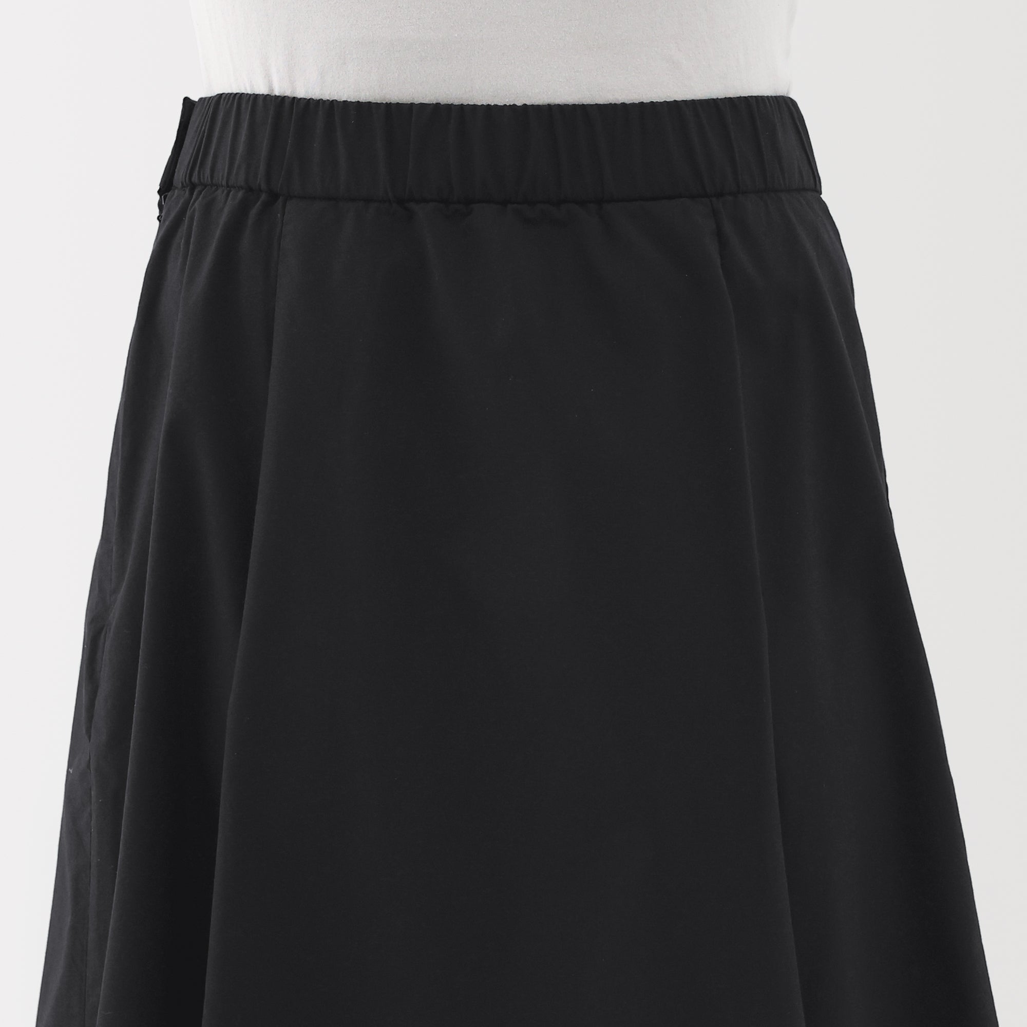 Women's Broadcloth Flared Skirt