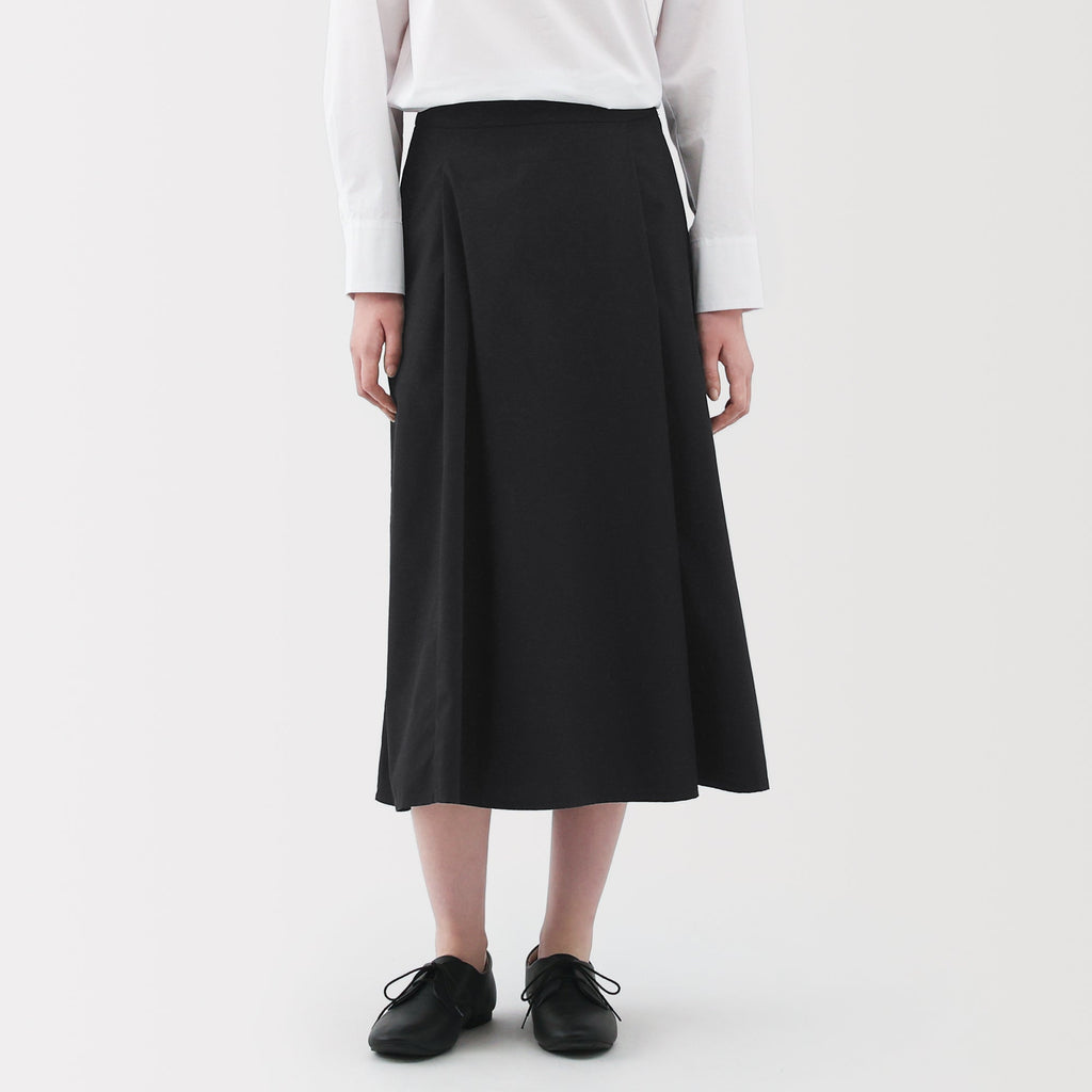 Women's Broadcloth Flared Skirt