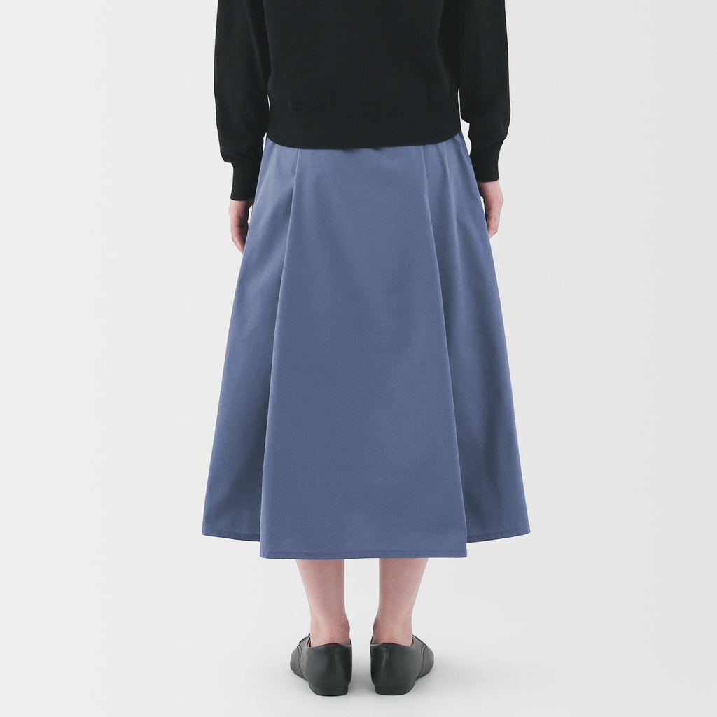 Women's Broadcloth Flared Skirt