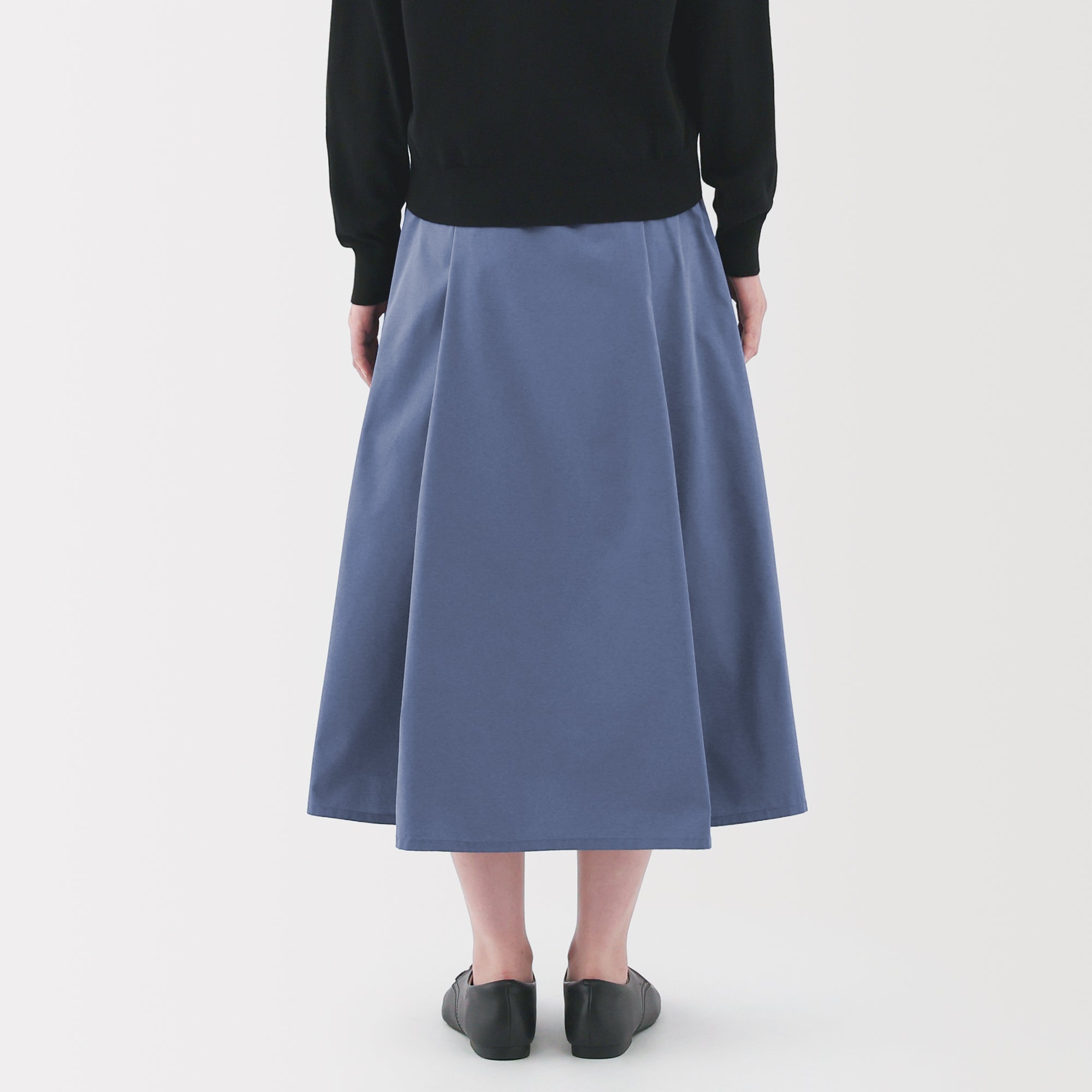 Women's Broadcloth Flared Skirt