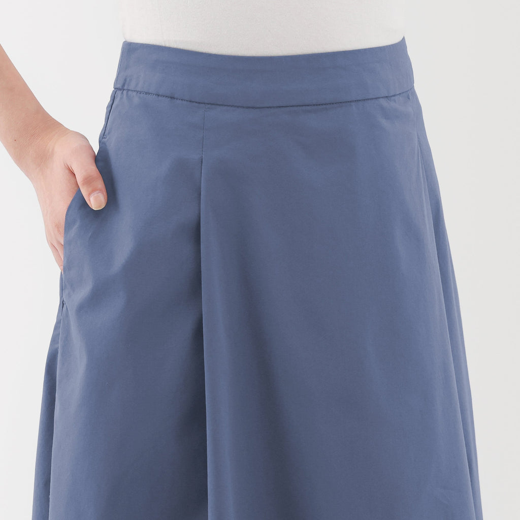 Women's Broadcloth Flared Skirt