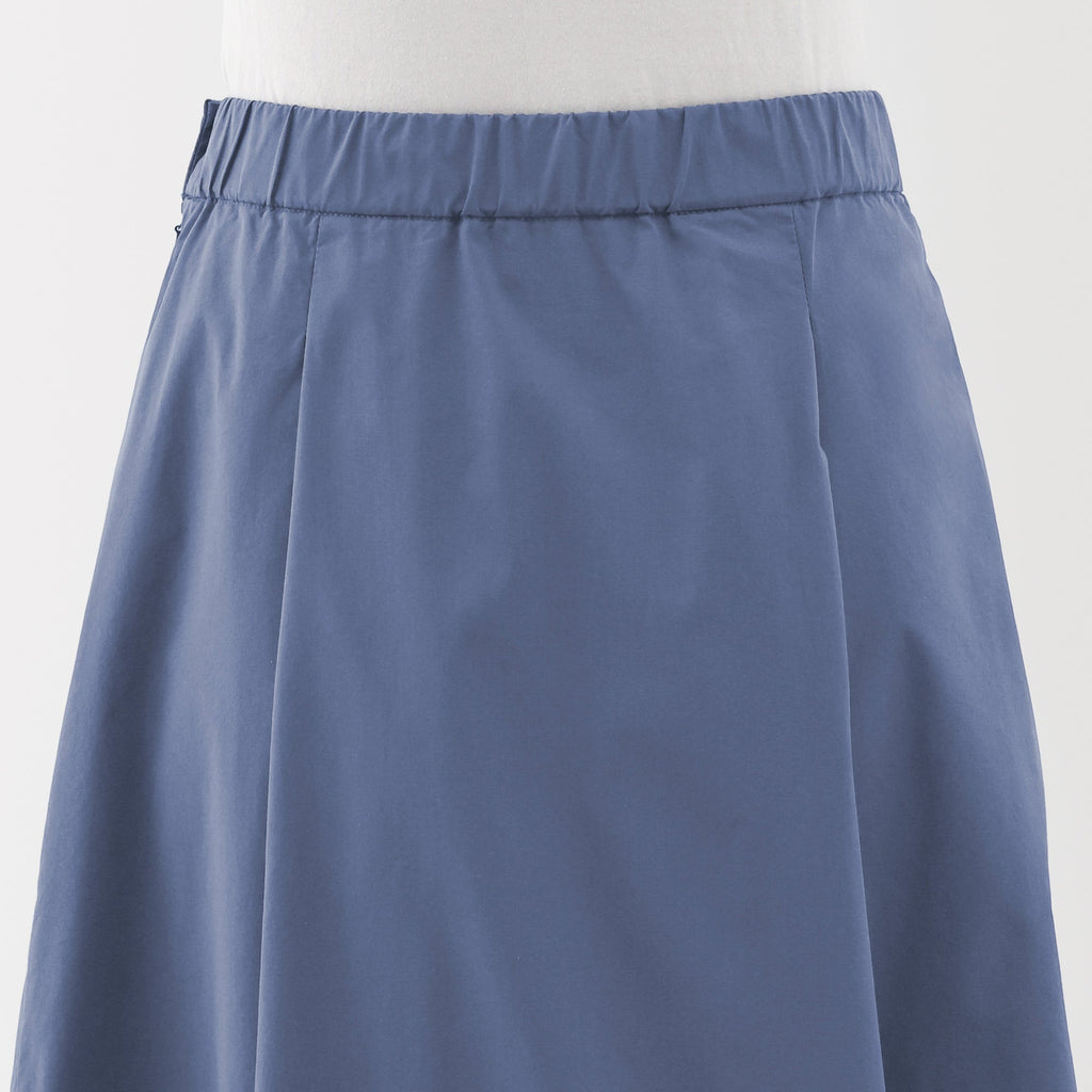 Women's Broadcloth Flared Skirt