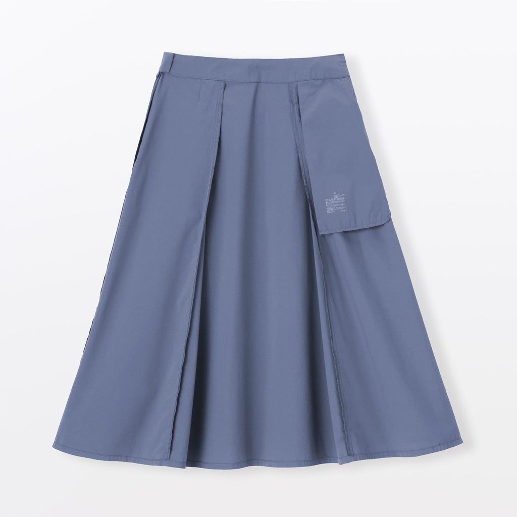 Women's Broadcloth Flared Skirt