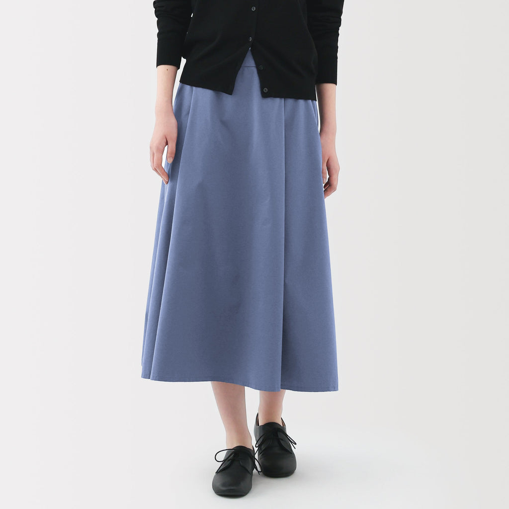 Women's Broadcloth Flared Skirt