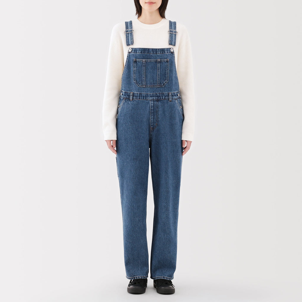 Kapok Blend Denim Overalls