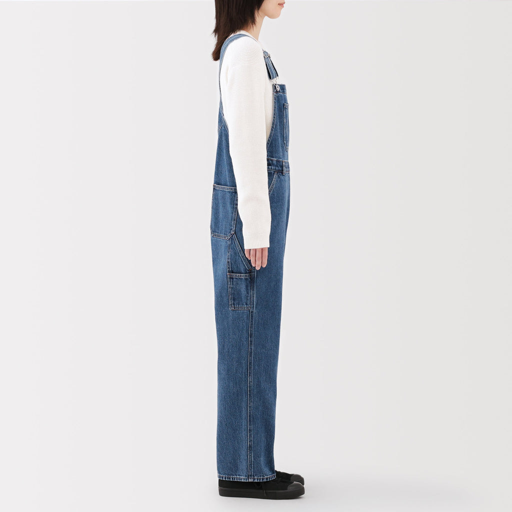 Kapok Blend Denim Overalls