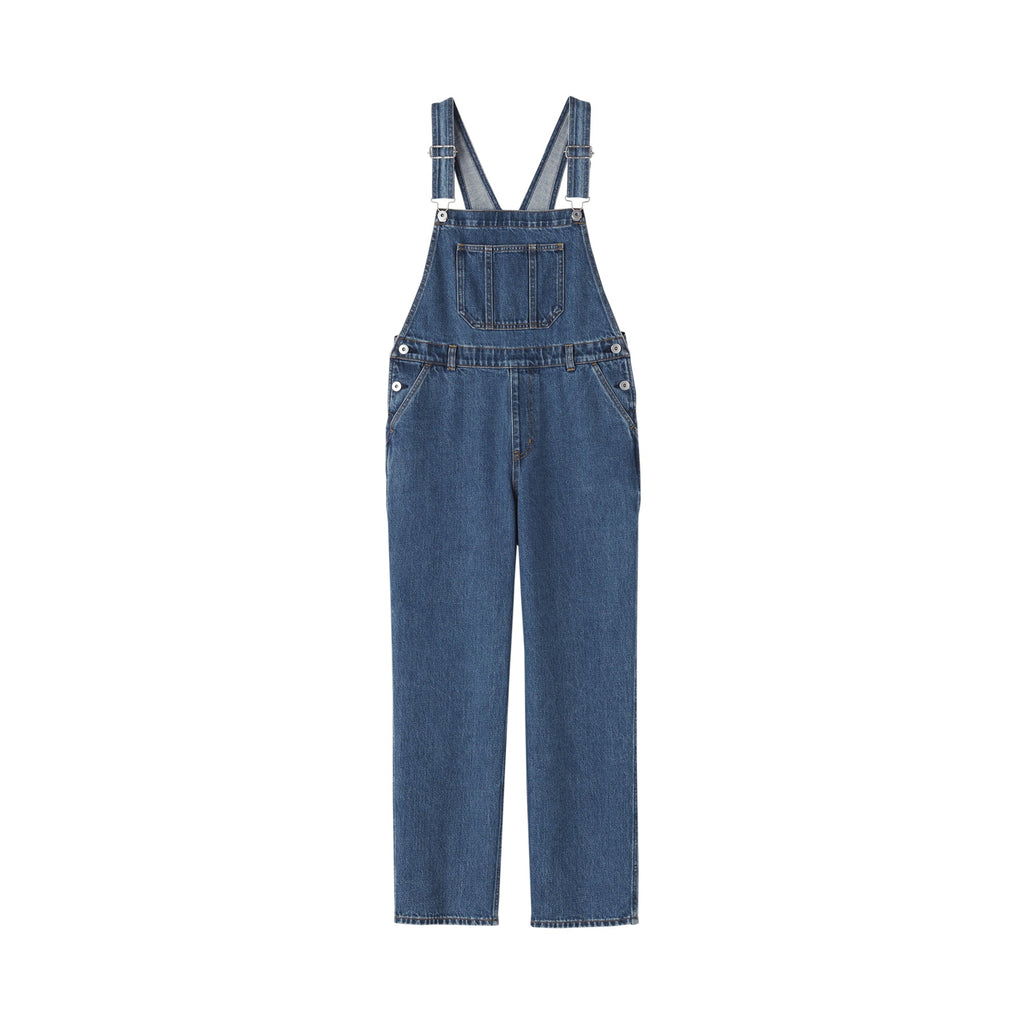 Kapok Blend Denim Overalls
