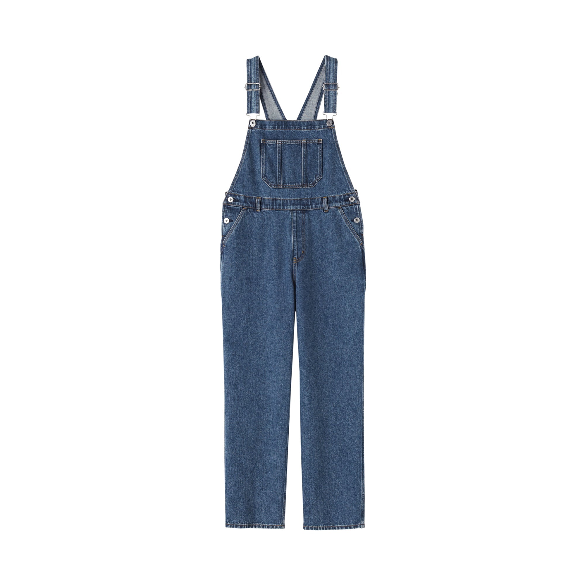 Kapok Blend Denim Overalls