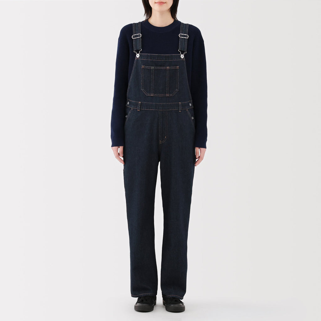 Kapok Blend Denim Overalls