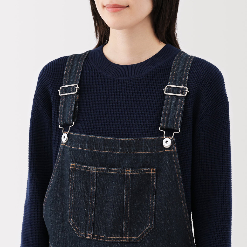 Kapok Blend Denim Overalls