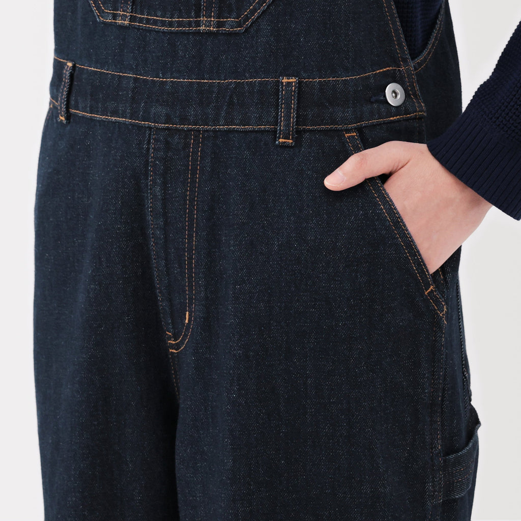 Kapok Blend Denim Overalls