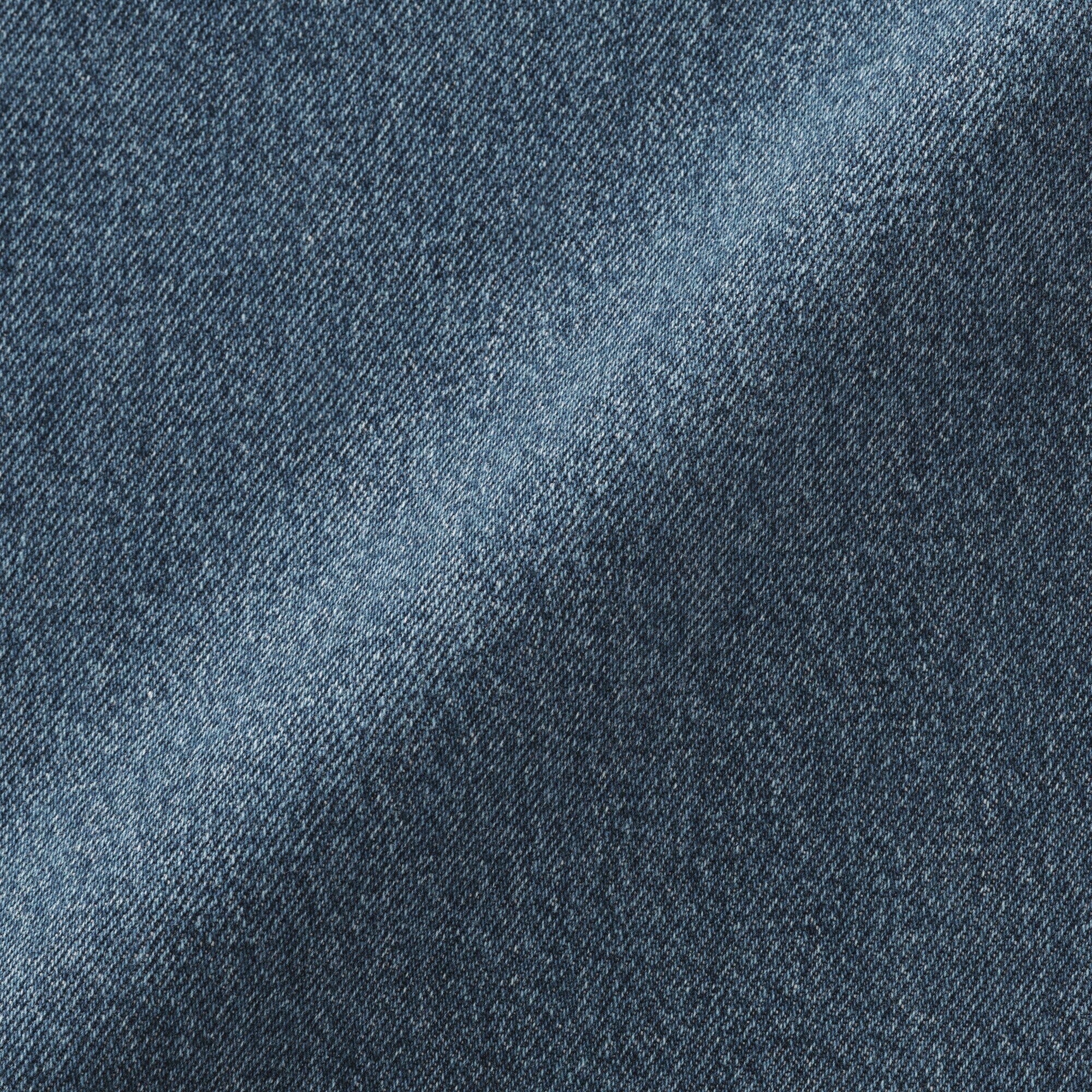 Kapok Blend Denim A-Line Skirt