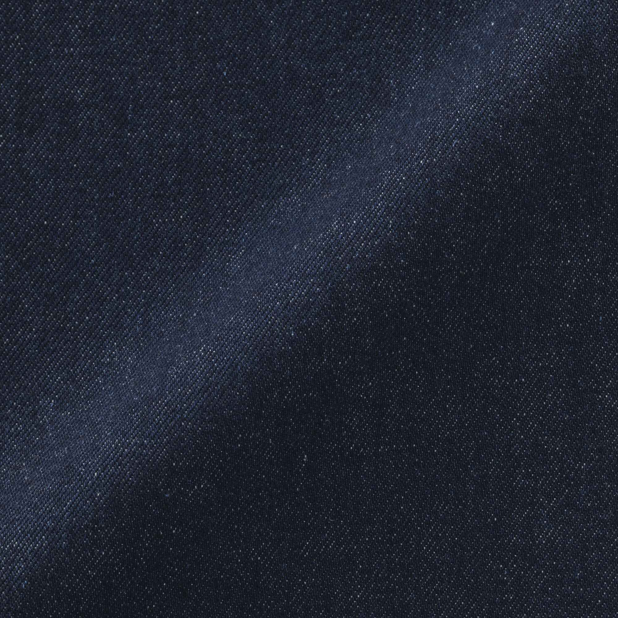 Kapok Blend Denim A-Line Skirt