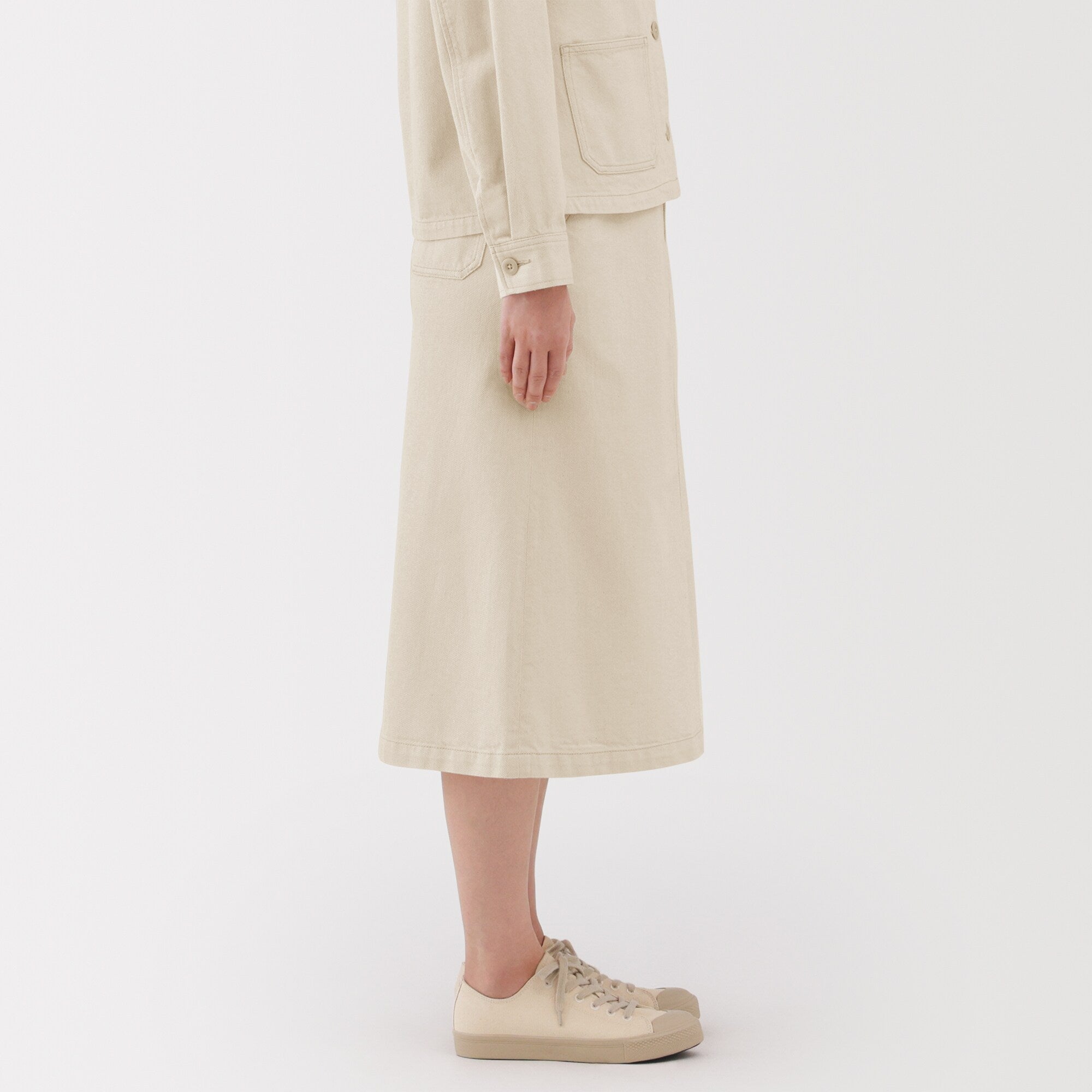 Women's Kapok Blend A-Line Skirt