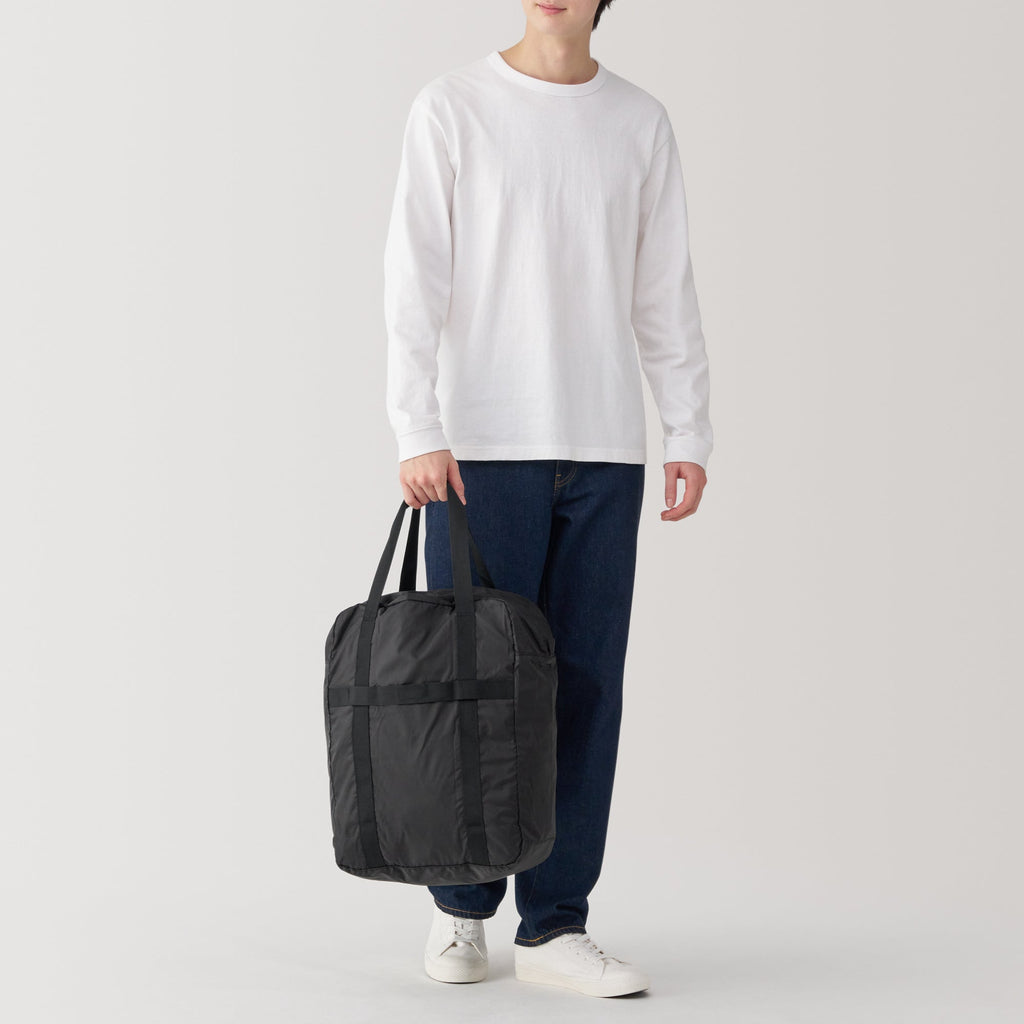 Water Repellent Tall Boston Bag