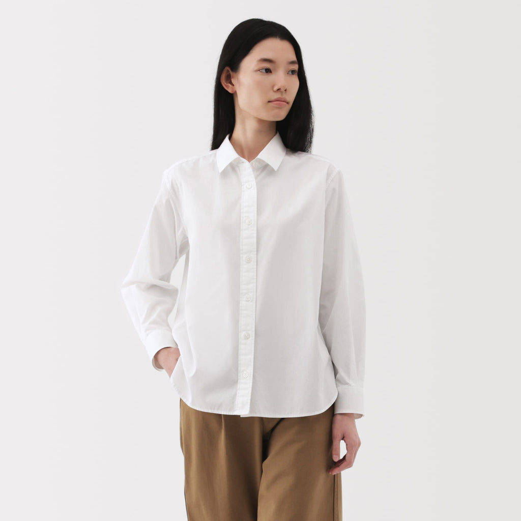 Women's Washed Broadcloth Classic Shirt