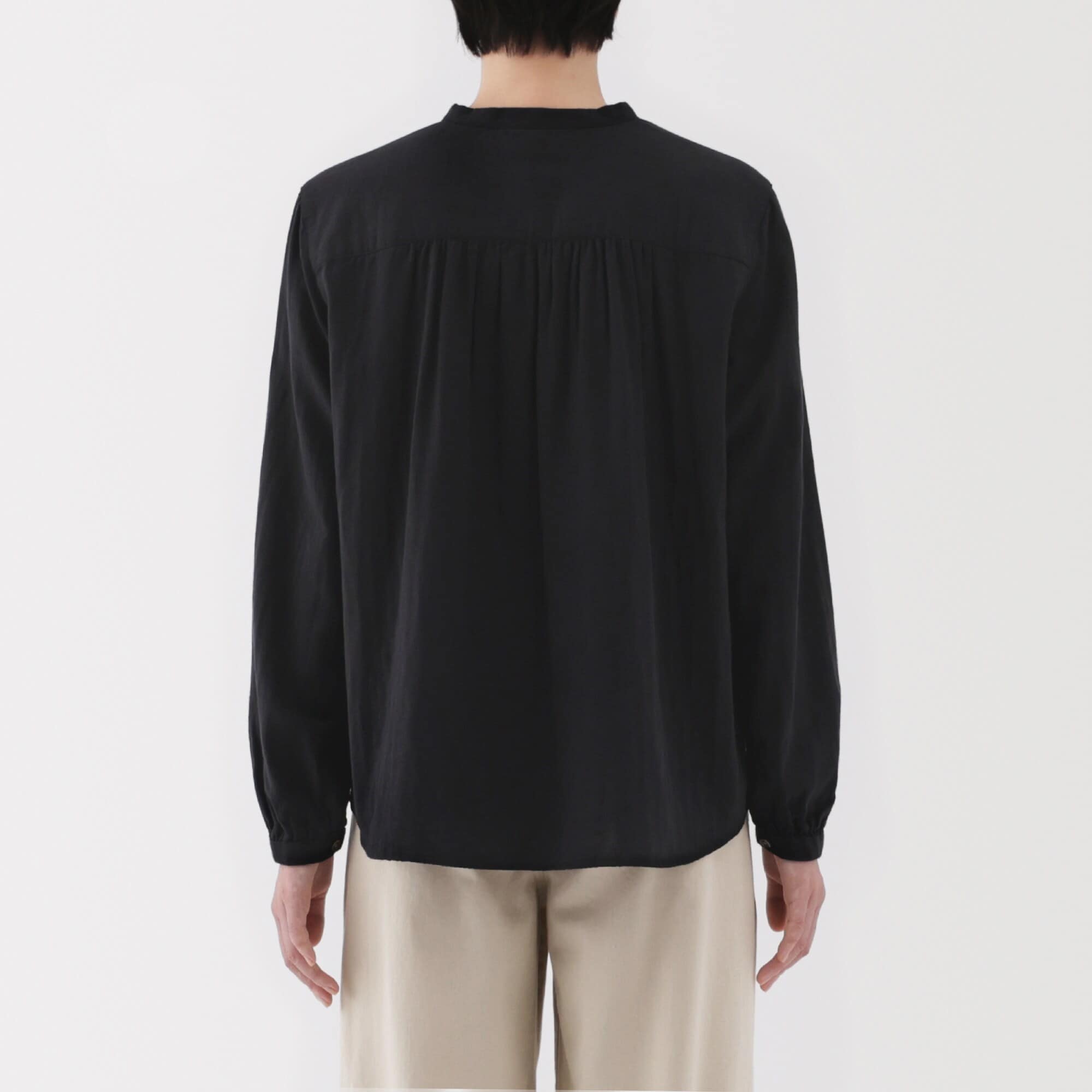Women's Kapok Blend Double Gauze Blouse