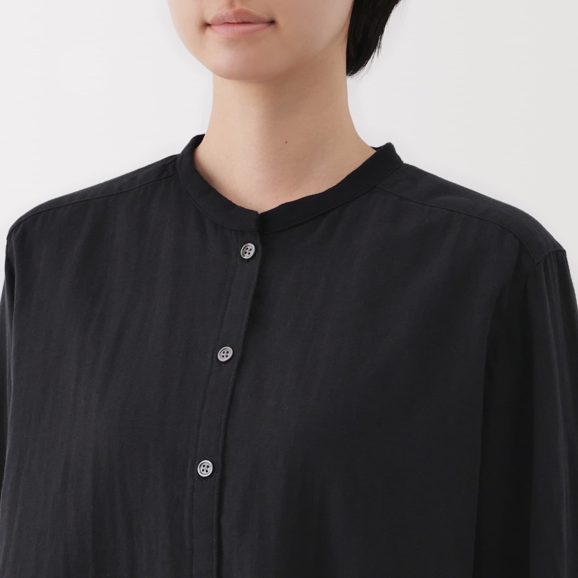 Women's Kapok Blend Double Gauze Blouse