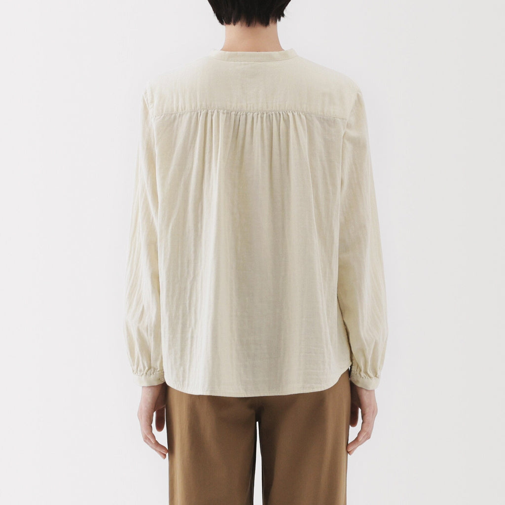 Women's Kapok Blend Double Gauze Blouse