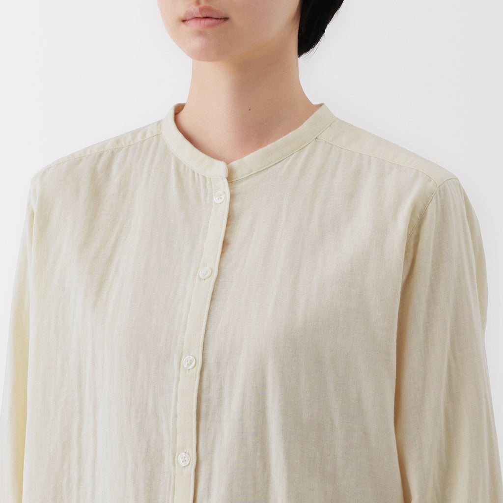 Women's Kapok Blend Double Gauze Blouse