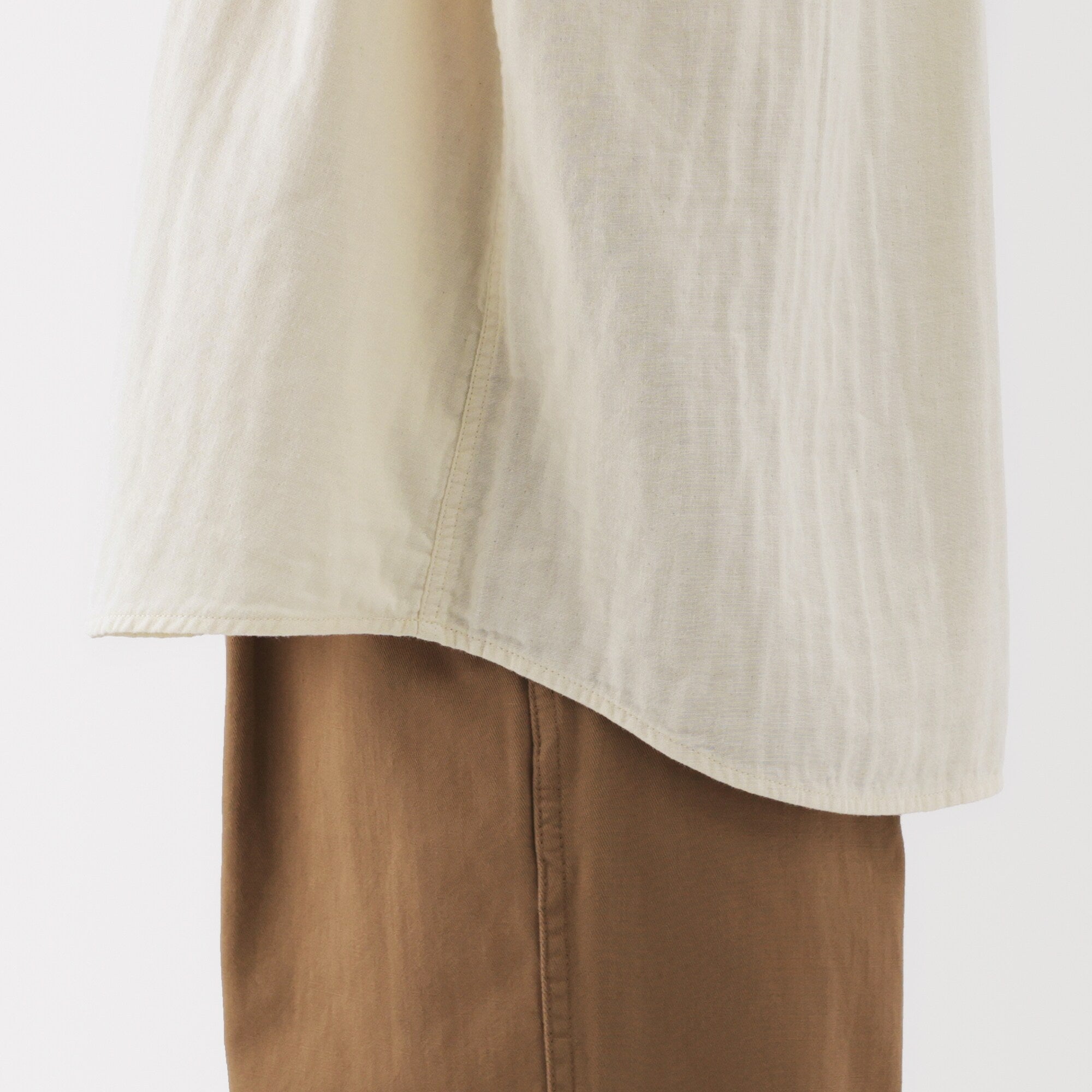 Women's Kapok Blend Double Gauze Blouse