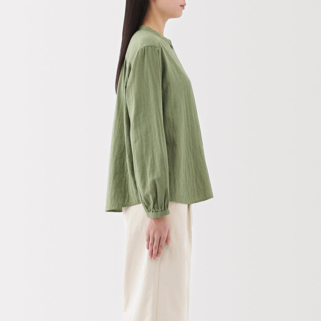 Women's Kapok Blend Double Gauze Blouse