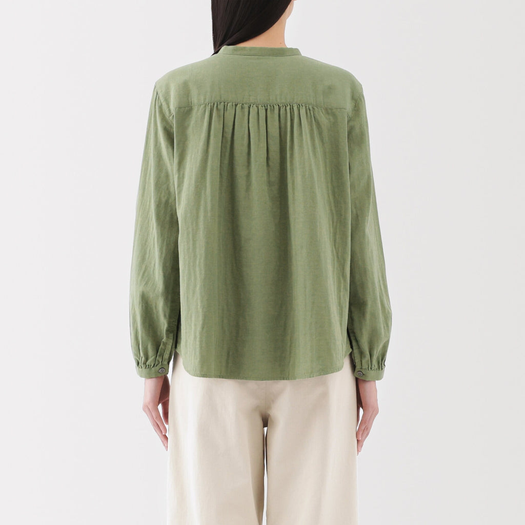 Women's Kapok Blend Double Gauze Blouse
