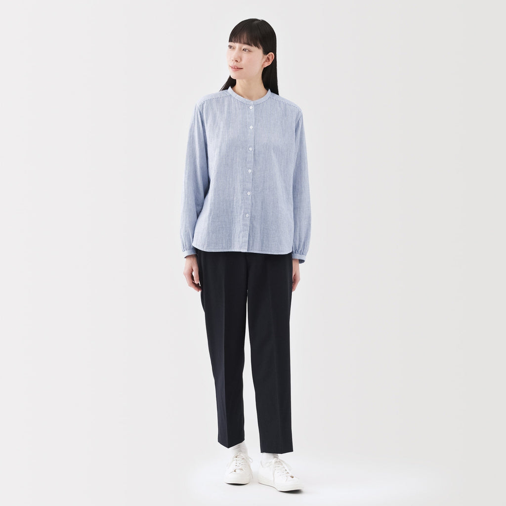 Women's Kapok Blend Double Gauze Blouse