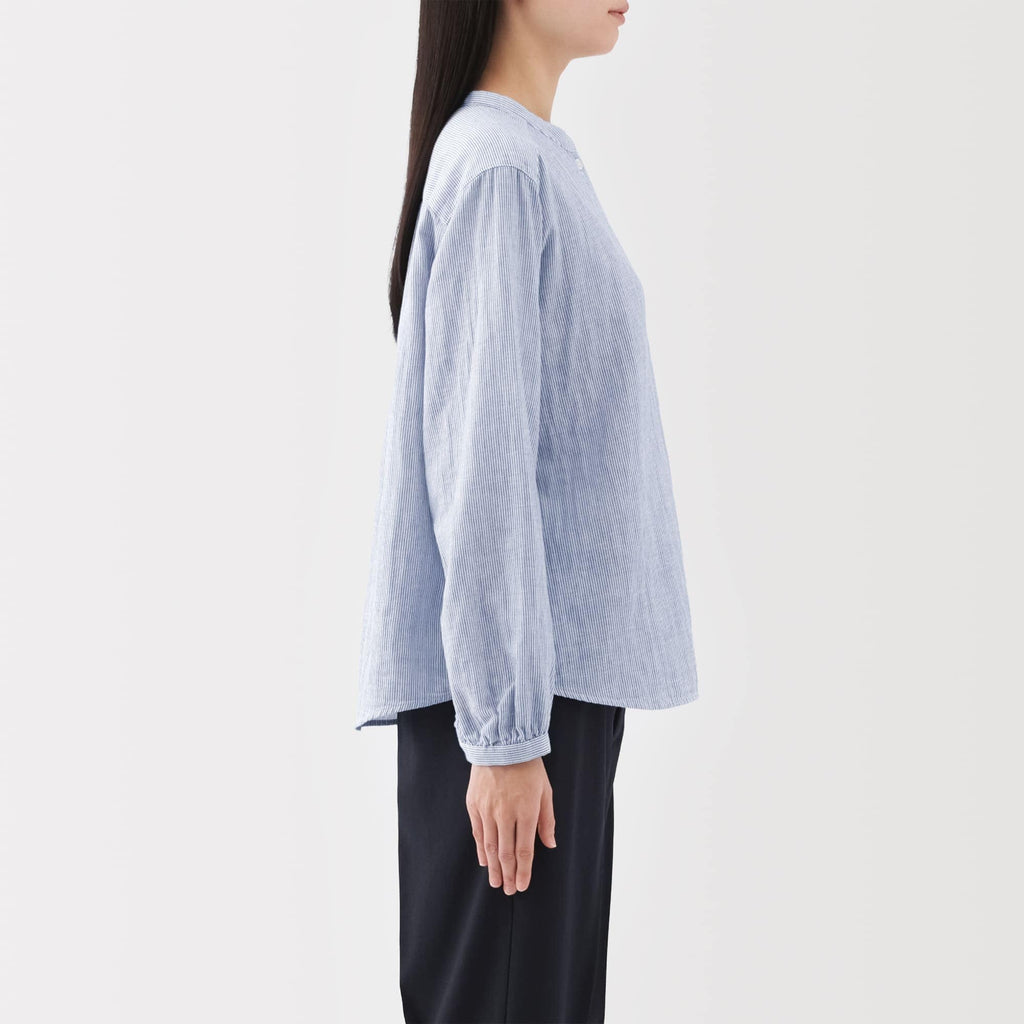 Women's Kapok Blend Double Gauze Blouse