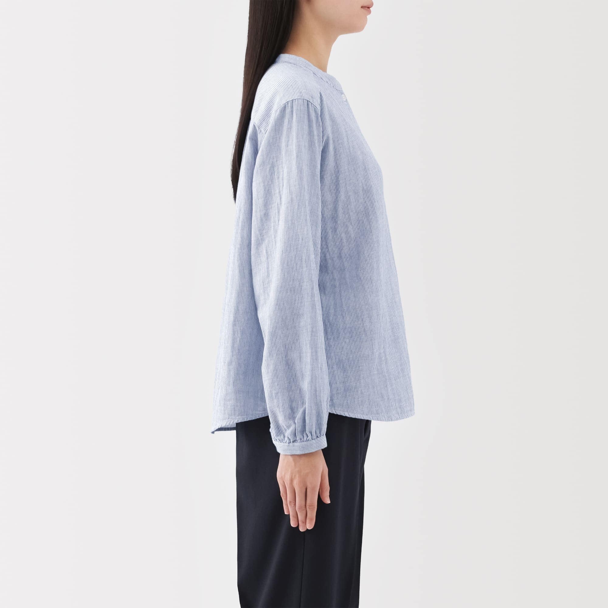 Women's Kapok Blend Double Gauze Blouse