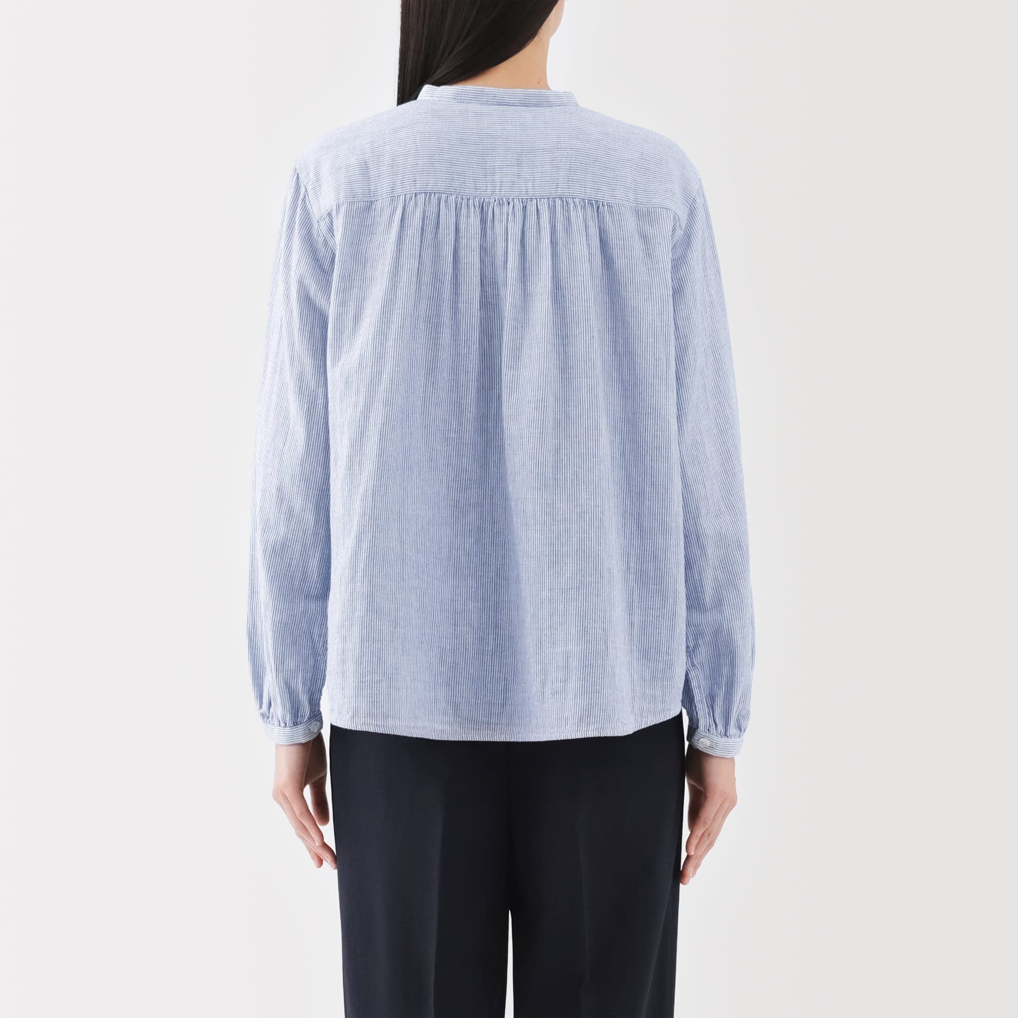 Women's Kapok Blend Double Gauze Blouse