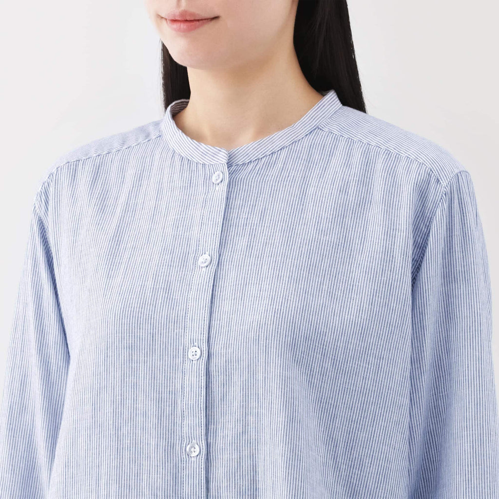 Women's Kapok Blend Double Gauze Blouse