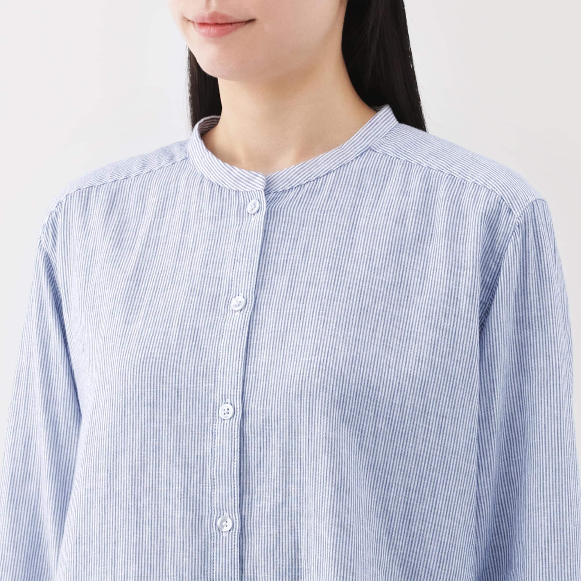 Women's Kapok Blend Double Gauze Blouse