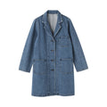 Kapok Blend Denim Coat