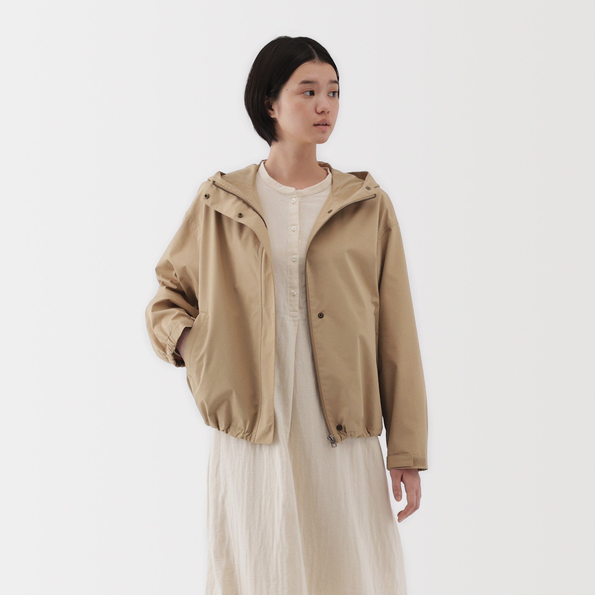 Women's Water Repellent Hooded Jacket
