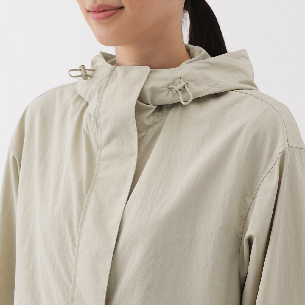 Women's Water Repellent Hooded Coat