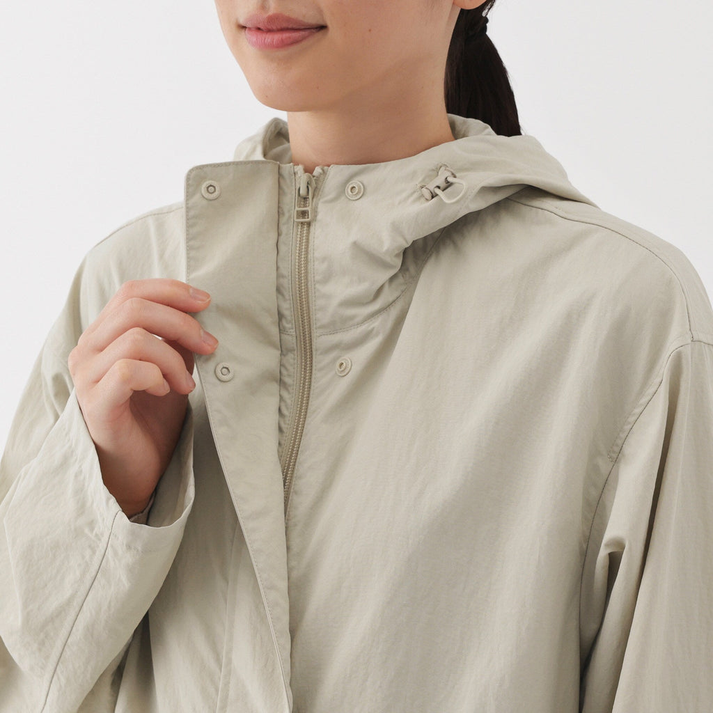 Women's Water Repellent Hooded Coat
