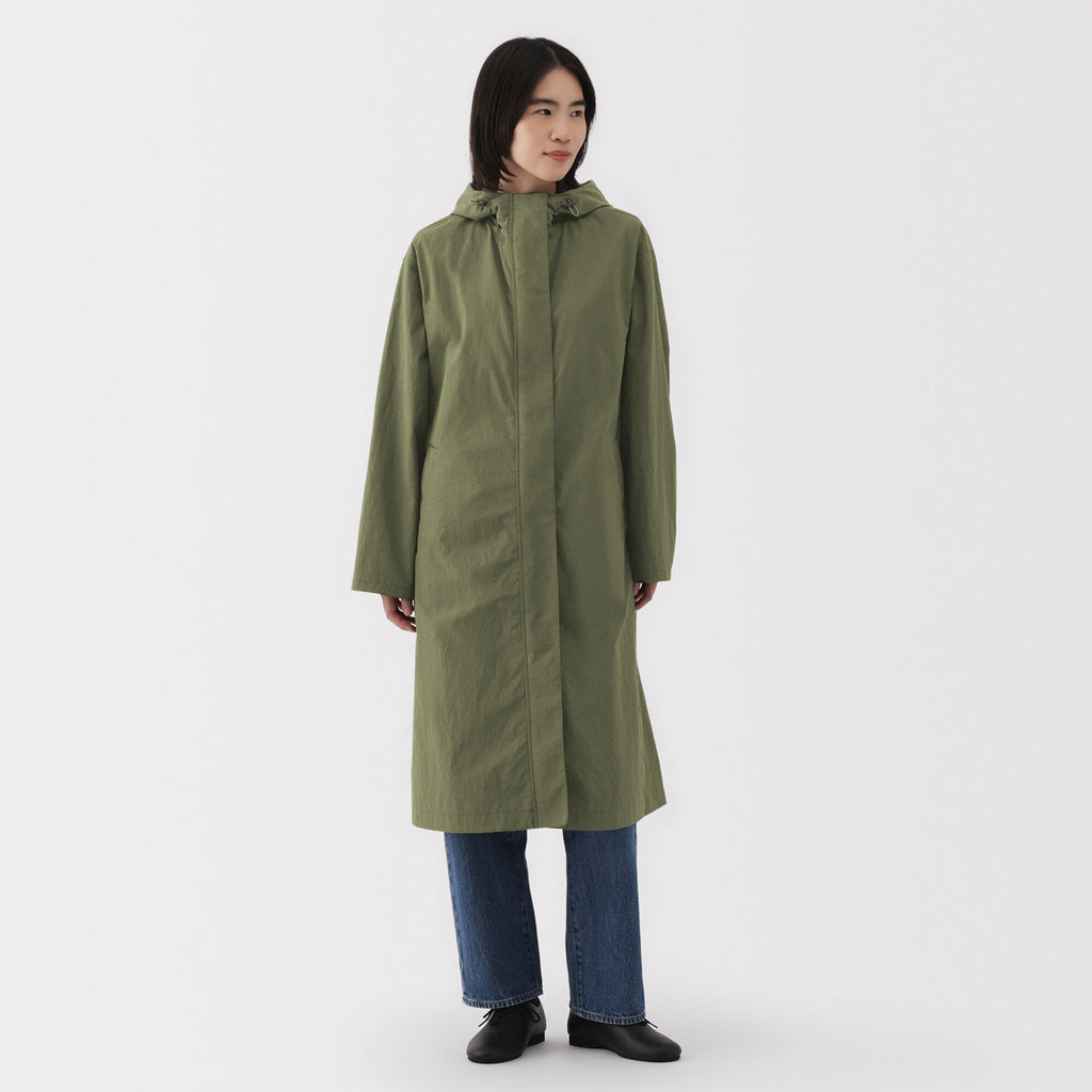 Women's Water Repellent Hooded Coat