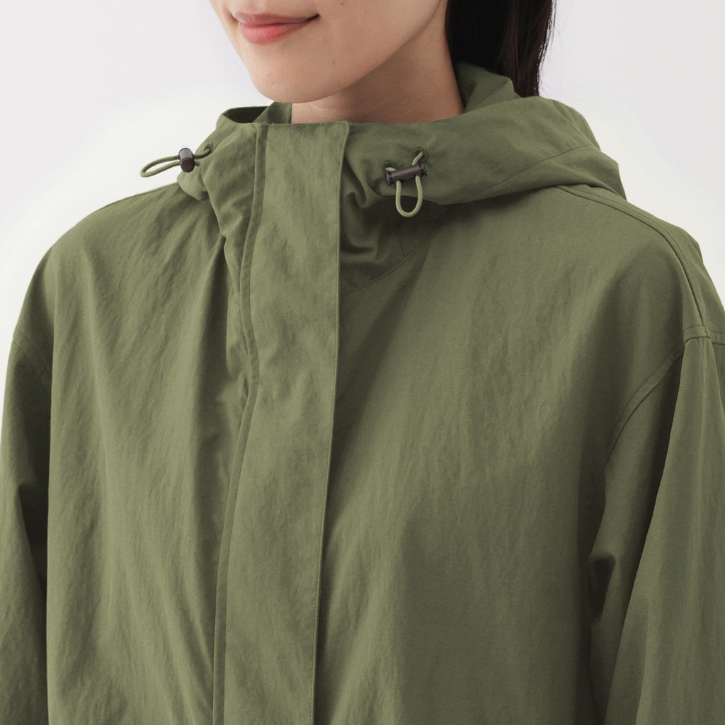 Women's Water Repellent Hooded Coat
